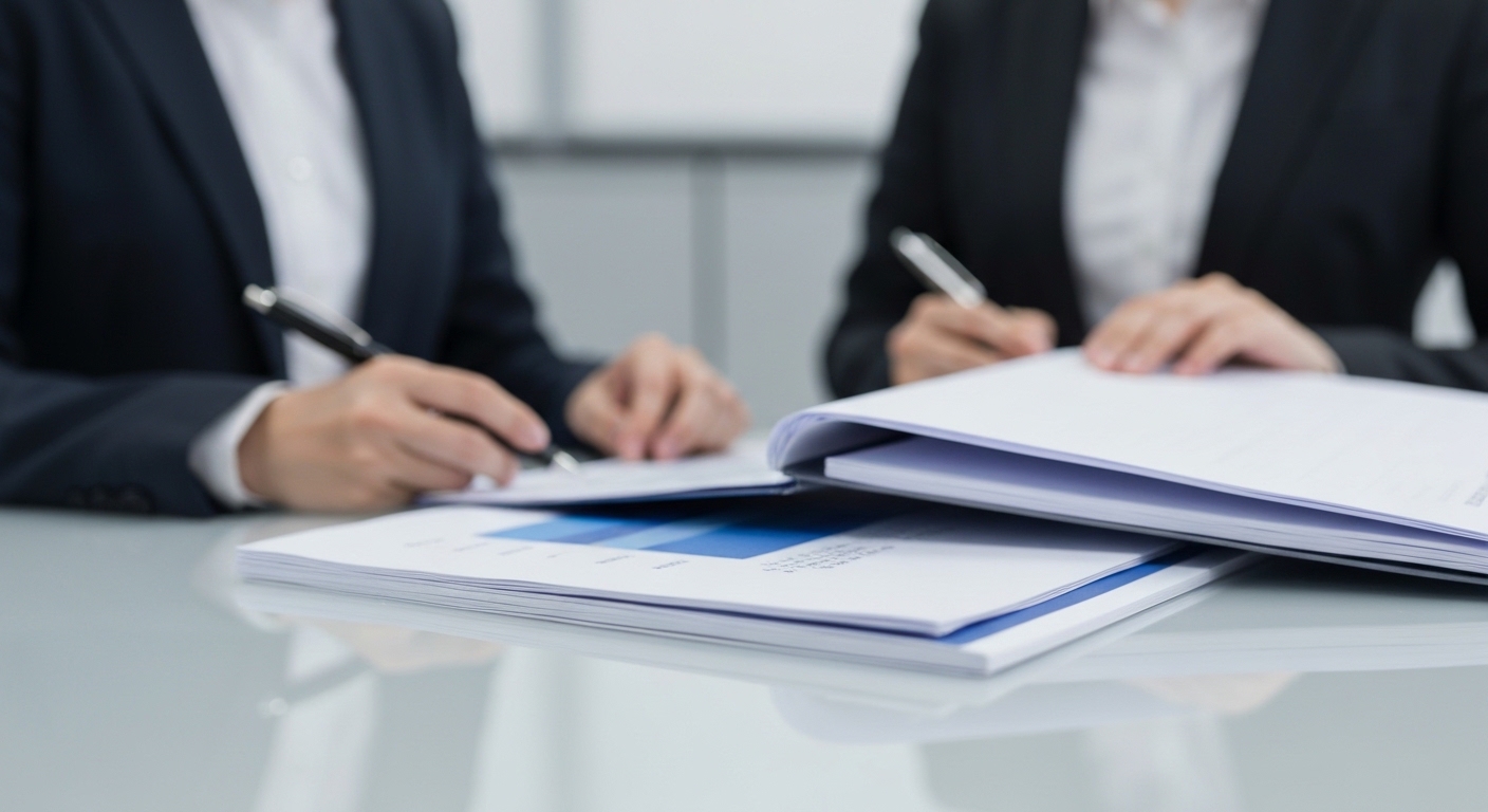 해외영업 담당자가 세 개 지역 캘린더와 CRM 화면을 동시에 보며 메모하는 장면